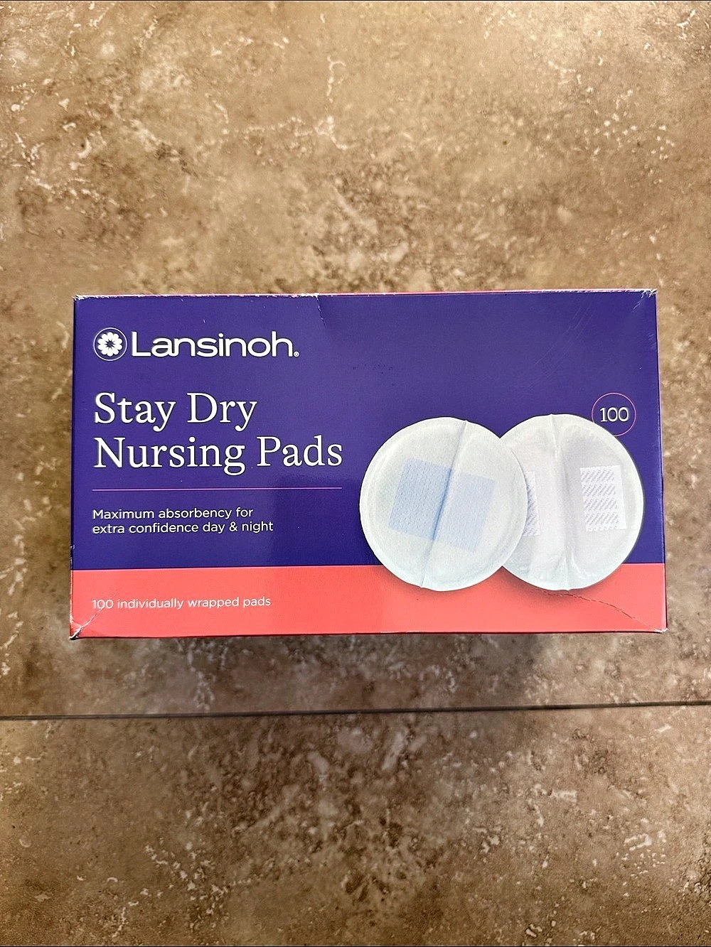 Lansinoh Stay Dry Disposable Nursing Pads 100 Count (not complete 100ct/used 11)